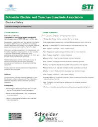 schneider electric and canadian standards association