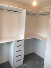 Box Rooms Are No More Turn It Into A Walk In Wardrobe Instead Built Into Your Room With Bespoke Storage So Man Wardrobe Room Closet Layout Walk In Wardrobe