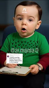 Baby Ai Generated Videos Penny and Sheldon