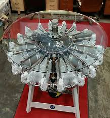 55 in diameter and 47 in length. Pratt Whitney R 1340 Engine Table Converted To Glass Tabletop Ebay