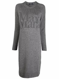 Check spelling or type a new query. Logo Print Knit Dress S Max Mara Eraldo Com
