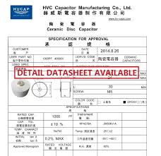 Hv Ceramic Doorknob Capacitors 10kv 500pf High Voltage Ceramic Disc Capacitor Doorknob Capacitor Y Capacitors Safety Certif Capacitors High Voltage Resistors