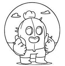 Brawl Stars Ausmalbilder Star Coloring Pages Stars Brawl