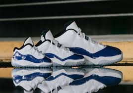 So i got the air jordan 11 concord bred or now officially called the gym red jordan 11 lows here is the review and on feet, if you. Air Jordan 11 Low Concord Sketch Ah7860 100 Sneakernews Com