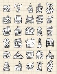 Stock Photo Dessins Sur Les Mains Maison Dessin Idees Sketchbook