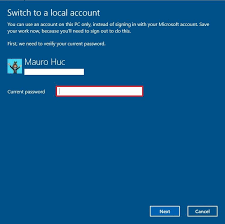 Remove microsoft account from laptop or pc. How To Switch To A Local Account From A Microsoft Account On Windows 10 Windows Central
