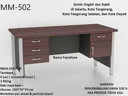 24 mei , 2018 , kategori : Meja 1 Biro Meja Direktur Meja Kerja Meja Kantor Meja Merek Vip Tipe Mm502 Dijamin Asli By Bams Furniture Gratis Ongkir Dan Rakit Jakarta Depok Tangerang Dan Tangerang Selatan Lazada Indonesia