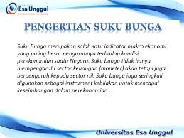 4 menit membaca oleh rafly aditia pada september 9, 2017. Suku Bunga Dan Sistem Perbankan Ppt Download