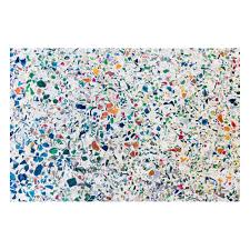 Stellen sie sicher, das der holzboden und der klick vinylboden voneinander entkoppelt werden. Matteo Bodenmatte Vinyl Bedruckt 60 X 90 Cm Terrazzo 4 Contento