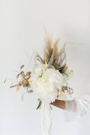 Find wedding flowers in south africa. Black Tie South African Wedding With Dried Flowers Mod Neutrals Ruffled