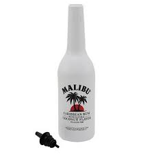 Learn more about our products, delicious rum cocktails and drink recipes. Malibu Rum Flair Bottle Bar Flair White 750ml 5052838027952 Ebay