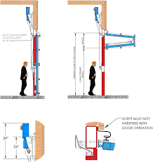 Side View Of Vertical Top Drive With Strap Latches Folding Garage Doors Garage Door Design Garage Doors
