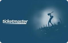 ticketmaster gift cards at a
