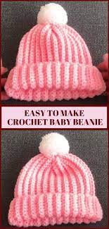 Crochet Beanie For Babies In 2020 Crochet Baby Hat Patterns Crochet Baby Patterns Crochet Beanie Pattern Free