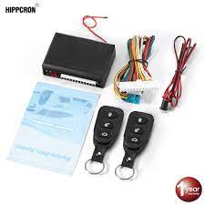 Carro Universal Remoto Central Fechadura Da Porta Sistema De Entrada Sem Chave Com Funcao De Controle Do Tronco Janela Da Porta Facil De Install Shopee Brasil
