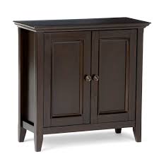 Storage cabinets tall cabinet storage picture arrangements hickory furniture house beds wardrobes furniture making liquor cabinet shelving. Amazon Com Simplihome Amherst Solid Wood 32 Inch Wide Transitional Low Storage Cabinet In Hickory Brown With 2 Panel Doors 2 Large Storage Spaces With 1 Adjustable Shelf Each Furniture Decor