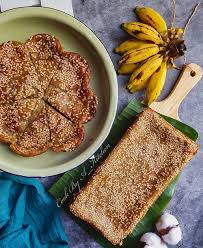 Resepi Bingka Pisang Atau Kuih Bakar Pisang Di 2020 Pisang Resep Masakan