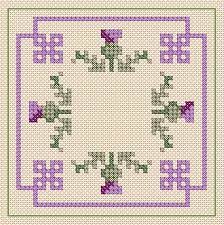 To Help Celebrate New Year I M Of Scottish Descent How I Not I Tweaked The Thistle Sti Celtic Cross Stitch Free Cross Stitch Charts Cross Stitch Borders