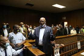 Suspended anc sg ace magashule back in court. Ace Magashule Out On R200 000 Bail And Gets Support From Some Anc Members