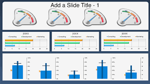 Gauge And Chart Dashboard