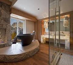 Nature bathroom designs decorating ideas design. 30 Bathroom Design Ideas Made With Stone Rustic Bathroom Decor Rustic Bathroom Designs Rustic Bathrooms