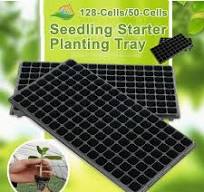 128 Cell Plastic Plug Trays