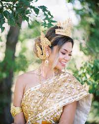 Elegant Cambodian Bride Cambodian Wedding Photography Cambodian Wedding Dress Cambodian Wedding Cambodian Dress