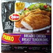 Tyson panko chicken tenderloins (one per person or more for larger appetites). Tyson Chicken Breast Tenderloins Breaded In Panko Calories Nutrition Analysis More Fooducate