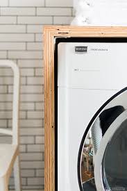 Since my washer and dryer aren't surrounded by walls, i couldn't just put a countertop over them. 90 Diy Plywood Waterfall Countertop Vintage Revivals