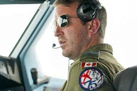 Royal Canadian Air Force pilot Capt. Andrew Williams,