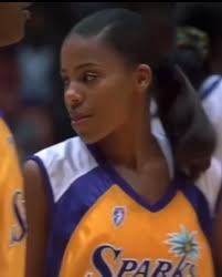 Sparks alum Monica Wright-McCall is in the building! If you know you know  🙌🏾😝 Welcome to #theathleap #loveandbasketball #womensbasketball #wnba  #lasparks