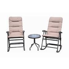 Natural Expressions Crescent Padded Rocker Set Mills Fleet Farm Patio Set Outdoor Chairs Patio Garden