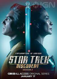 Star Trek Discovery Season 2 Posters Spotlight Spock And Captain Pike Ign Star Trek Tv Star Trek Poster Star Trek Wallpaper