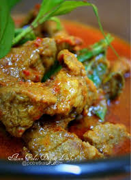Asam Pedas Daging Lembu Potret Kasih Makanan Makan Malam Masakan
