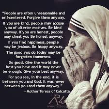 Mother Teresa Of Calcutta Mother Teresa Quotes Mother Teresa Mother Theresa Quotes