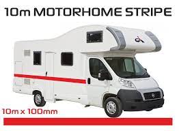 10m X 100mm Motorhome Vinyl Stripes Graphics Stickers Decals Camper Van Caravan Ebay Rv Decals Camper Decals Motorhome