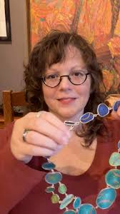 The pattern in the Pebbles Collection derives from one of my earliest  designs where concentric circles are intersected by ripples that lap  against the edges of their silver frames. The bright colors ...