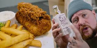 Fish & Chips met Raijmakers Heetmakers hot sauce door Eten met Nick