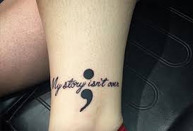 The semicolon project is based in a simple message: If You See Someone With A Semicolon Tattoo This Is What It Really Means