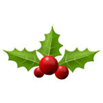 Download Xmas Holly Free Svg PSD Mockup Templates