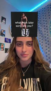 Which Tate Mcrae Song Am I Filter