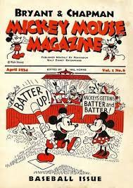 Cover For Mickey Mouse Magazine Second Series Disney 1933 Series V1 6 Bryant Dairy Mickey Mouse Drawings Mickey Mouse Mickey
