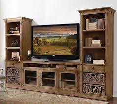 A Toasted Pecan Finish Adds Warmth To The Ash Veneer Exterior Of This Media Center Nicely Comple Pallet Furniture Tv Stand Home Bookshelf Entertainment Center