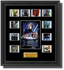 Jackson, isabelle fuhrman, clark sarullo. Star Wars Return Of The Jedi 1983 35mm Film Cell Memorabilia With Le