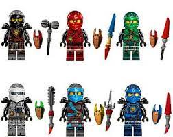 Ninjago Nouvelle Saison Mini Figures Nya Jay Kai Cole Lloyd Zane S Adapte A Tous Les Jeux De Lego Dessin Lego Jeux Lego Idees Lego