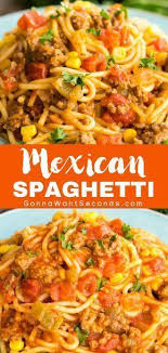 Mexican Spaghetti Recipe A Delicious Mexican Twist On Spaghetti Recipe Mexican Food Recipes Recipes Food