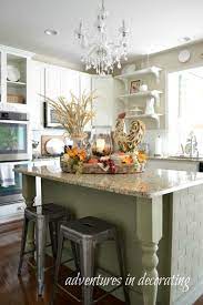 You may not want to clutter up your kitchen island, but you still want it to stand install decorative pendants. Kitchen Fall Decor Ideas That Are Simply Beautiful