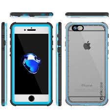 Punkcase Crystal Light Blue Apple Iphone 7 Waterproof Case