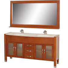 We offer free shipping as well as home depot does. Daytona 63 Double Bathroom Vanity Set By Wyndham Collection Cherry W Drawers Free Shipping Modern Bathroom