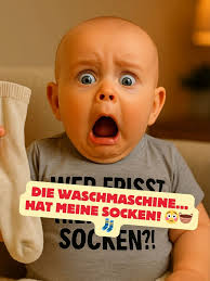 Magnet Socken in Waschmaschiene